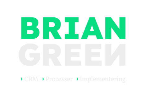 BRIAN GREEN - TAGS - grøn hvid