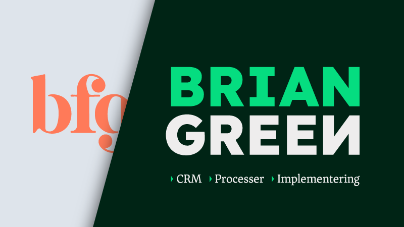 BRIAN GREEN - Nyt navn